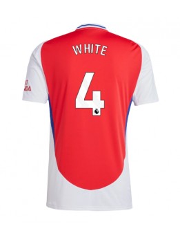 Arsenal Ben White #4 Heimtrikot 2024-25 Kurzarm